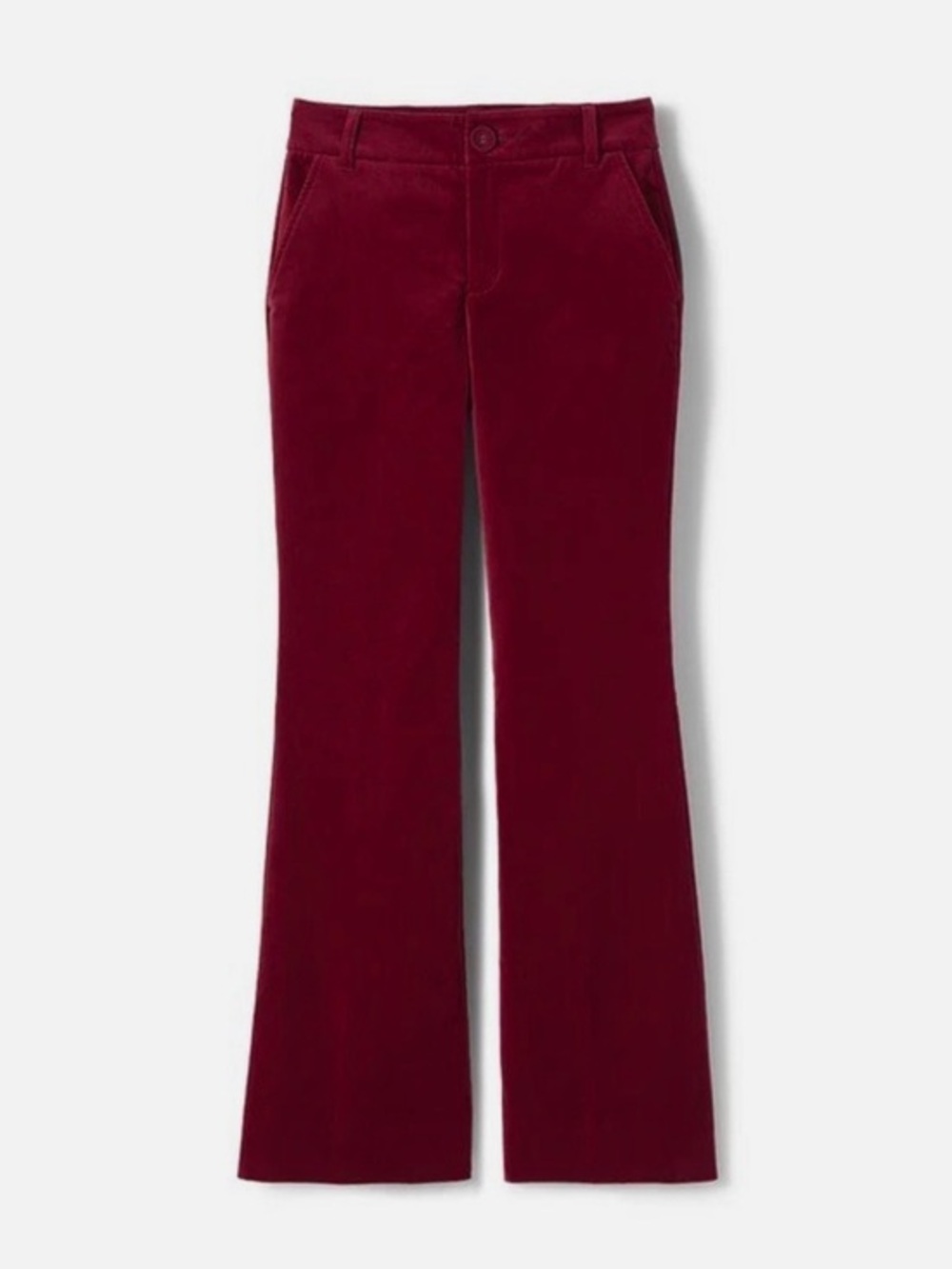 Cabi New NWOT Ford Trouser #4625L Red velvet size 14 Long